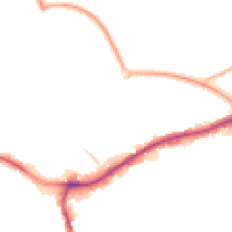 Night-time road noise heatmap for CW10 9QW