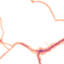 Night-time road noise heatmap for CW10 9RB