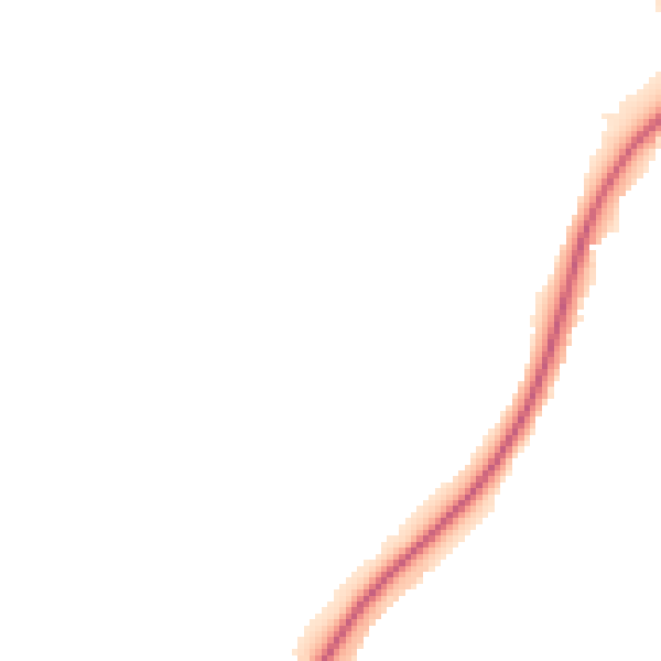 Night-time road noise heatmap for CW11 1DZ