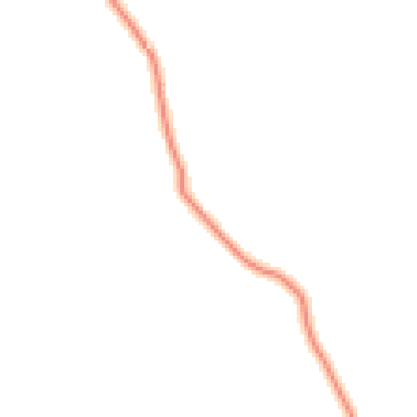 Daytime road noise heatmap for CW11 1PA