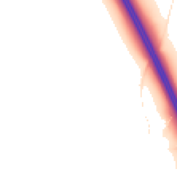 Night-time road noise heatmap for CW11 1RH
