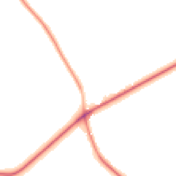 Night-time road noise heatmap for CW11 2AF