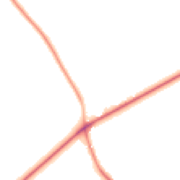 Night-time road noise heatmap for CW11 2AG