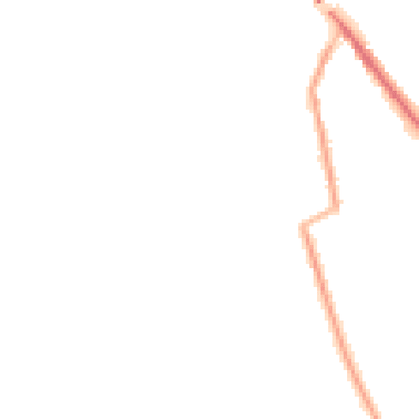 Night-time road noise heatmap for CW11 3AJ