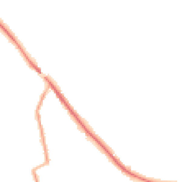 Night-time road noise heatmap for CW11 3BW