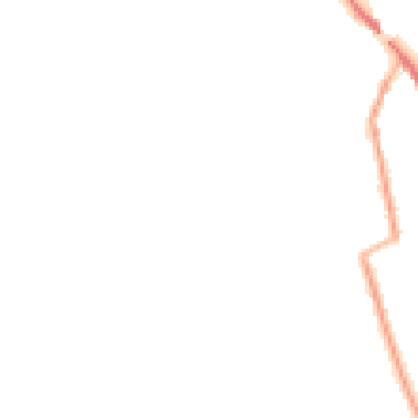 Night-time road noise heatmap for CW11 3DJ