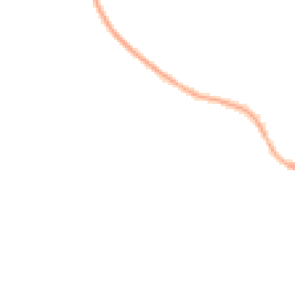Night-time road noise heatmap for CW11 3DT