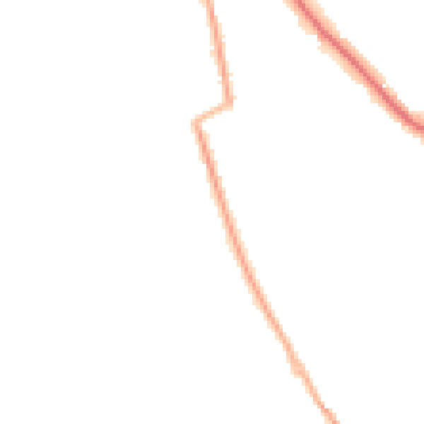 Night-time road noise heatmap for CW11 3FX