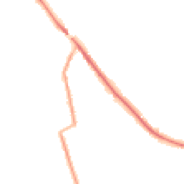 Night-time road noise heatmap for CW11 3FY