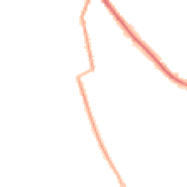 Night-time road noise heatmap for CW11 3HS