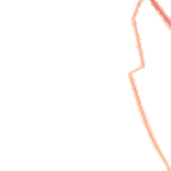 Night-time road noise heatmap for CW11 3JX