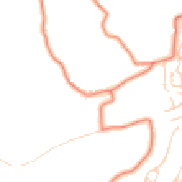Daytime road noise heatmap for CW11 3PG