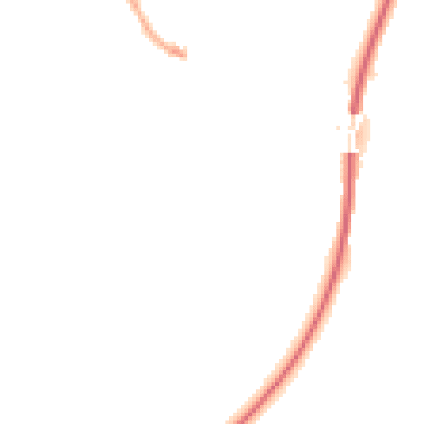 Night-time road noise heatmap for CW11 3RA