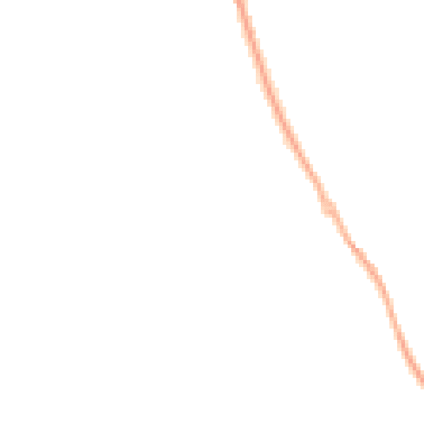 Night-time road noise heatmap for CW11 3ZB