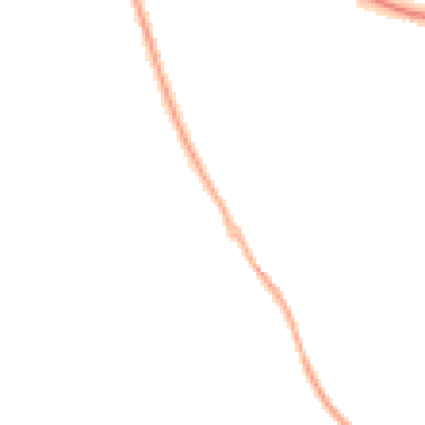 Night-time road noise heatmap for CW11 3ZG