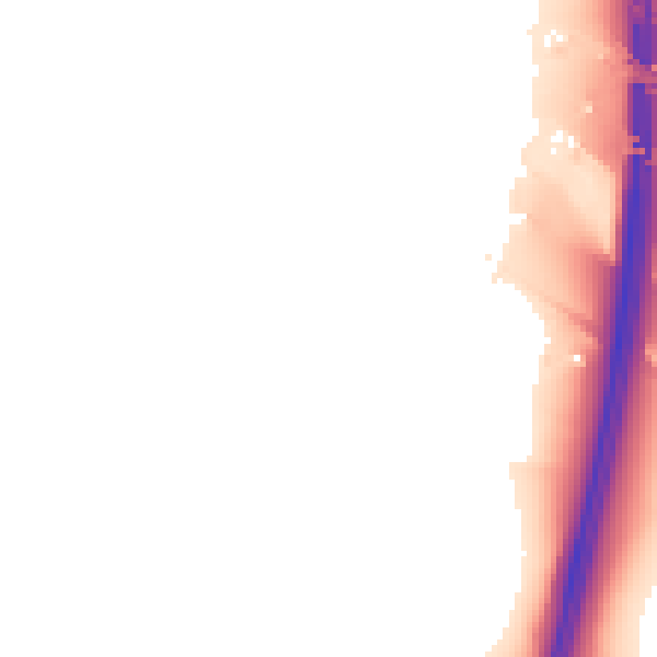 Night-time road noise heatmap for CW11 4SD