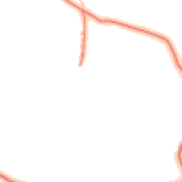 Daytime road noise heatmap for CW11 4SF