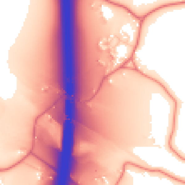 Daytime road noise heatmap for CW11 4YB