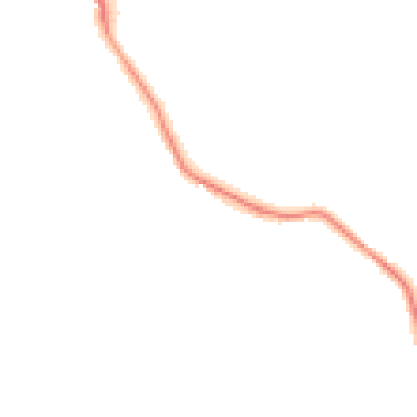 Night-time road noise heatmap for CW12 3JJ