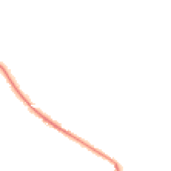Night-time road noise heatmap for CW12 3TS