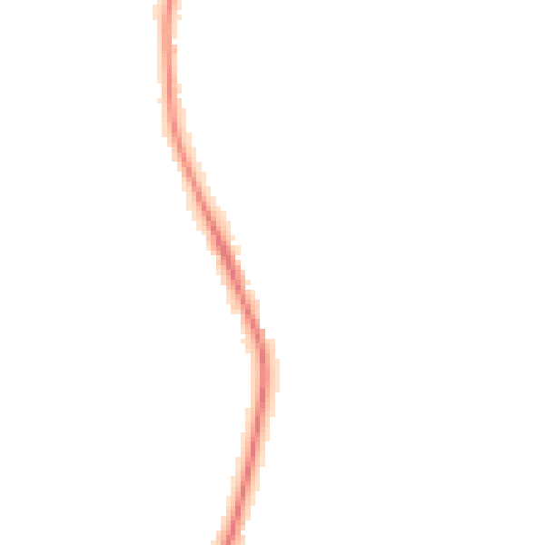 Night-time road noise heatmap for CW12 4GZ