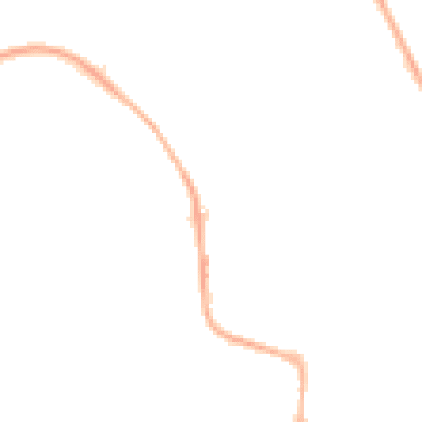 Night-time road noise heatmap for CW5 5AW