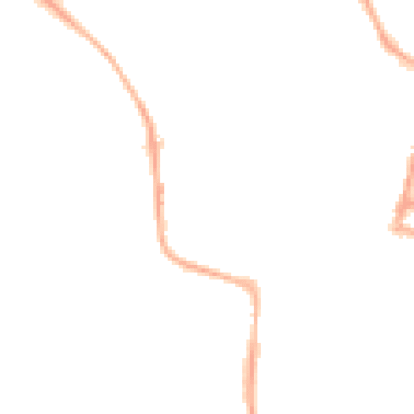 Night-time road noise heatmap for CW5 5BD