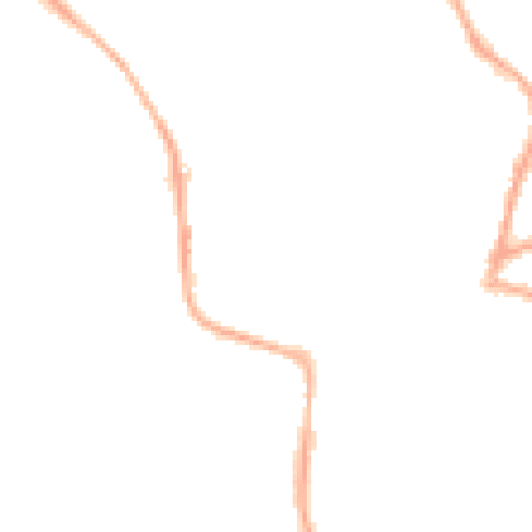 Night-time road noise heatmap for CW5 5BZ