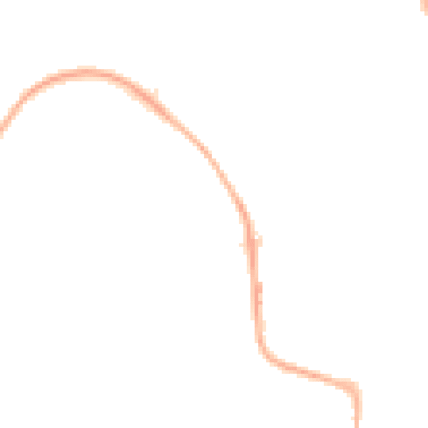 Night-time road noise heatmap for CW5 5EG
