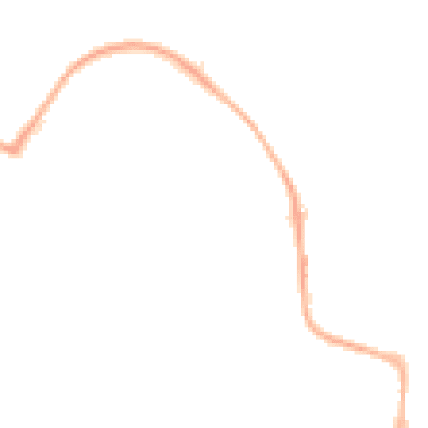 Night-time road noise heatmap for CW5 5EW