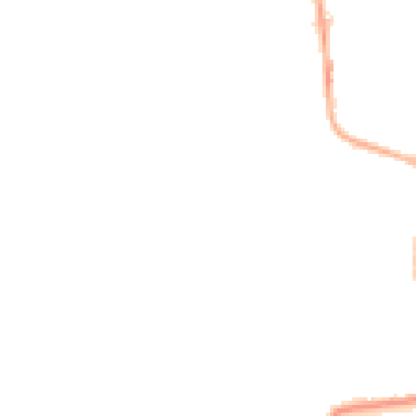Night-time road noise heatmap for CW5 5JP