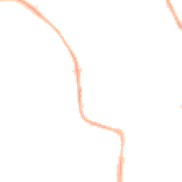 Night-time road noise heatmap for CW5 5ST