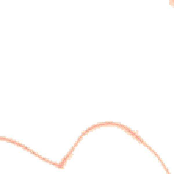 Night-time road noise heatmap for CW5 6XT