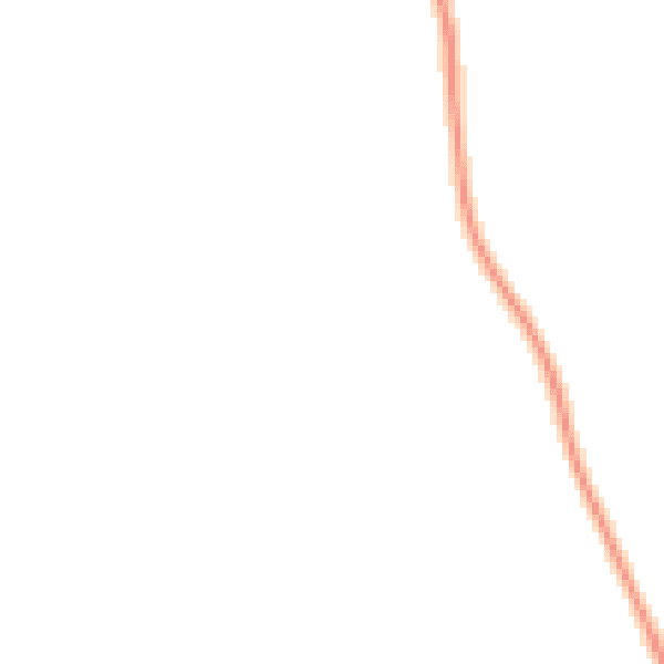 Night-time road noise heatmap for CW5 7PZ