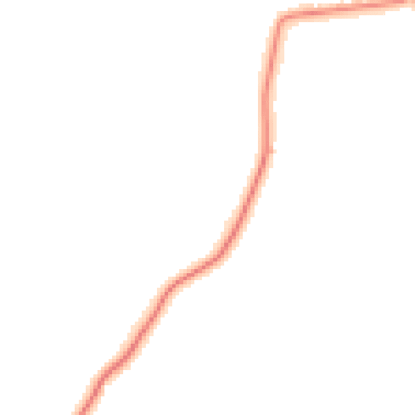 Night-time road noise heatmap for CW5 8AA