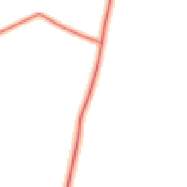 Daytime road noise heatmap for CW5 8AR