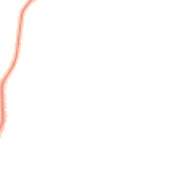 Night-time road noise heatmap for CW5 8DX