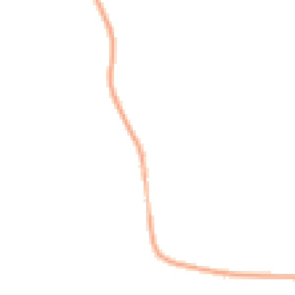 Night-time road noise heatmap for CW5 8LG