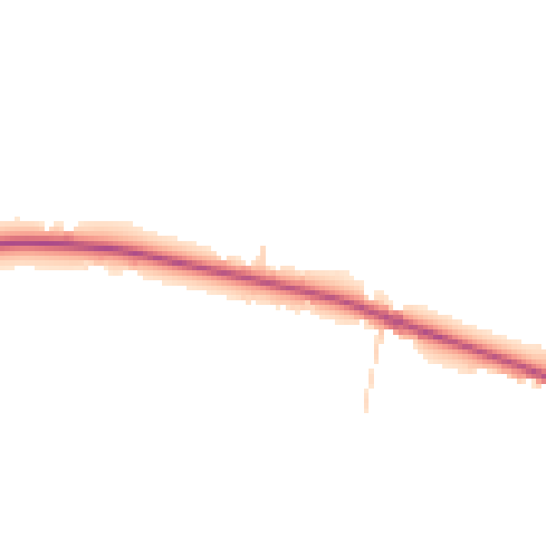 Daytime road noise heatmap for CW5 8NA