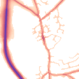 Daytime road noise heatmap for CW6 0AH