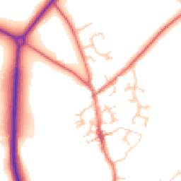 Daytime road noise heatmap for CW6 0EA