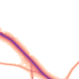 Daytime road noise heatmap for CW6 0HZ