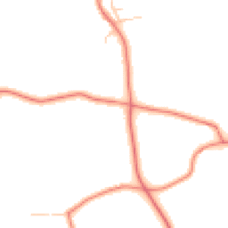 Daytime road noise heatmap for CW6 0LD