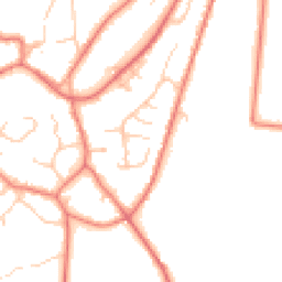 Daytime road noise heatmap for CW6 0NR