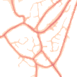 Daytime road noise heatmap for CW6 0QG
