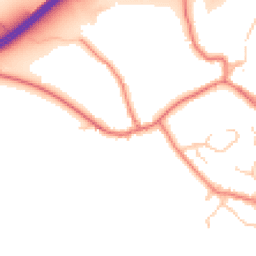 Daytime road noise heatmap for CW6 0RW