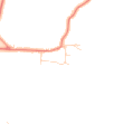 Daytime road noise heatmap for CW6 9BZ