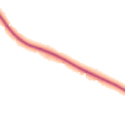 Night-time road noise heatmap for CW6 9HP