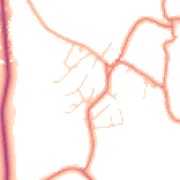 Daytime road noise heatmap for CW6 9RA