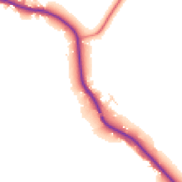 Daytime road noise heatmap for CW6 9SF